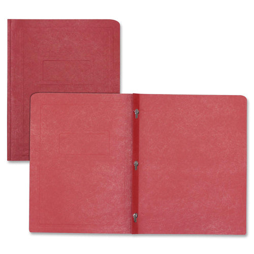 alt: Hilroy Enviro Plus Letter Recycled Report Cover - 8 1/2" Width X 11" Length - Red - 1/EA