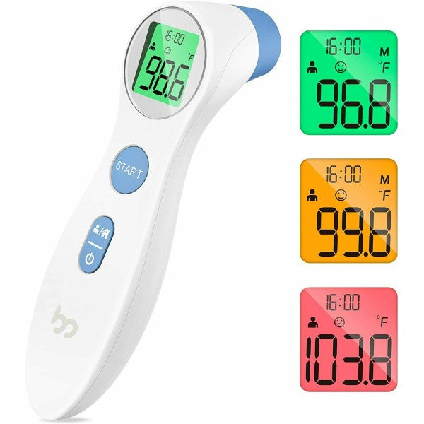 alt: Medical Grade Infrared Non-Contact Thermometer - Femometer - Each